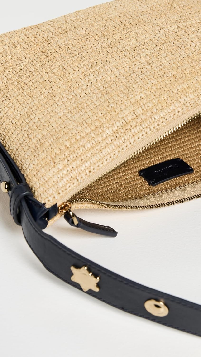Madewell Women's The Sun Medallion Straw Shoulder Bag
