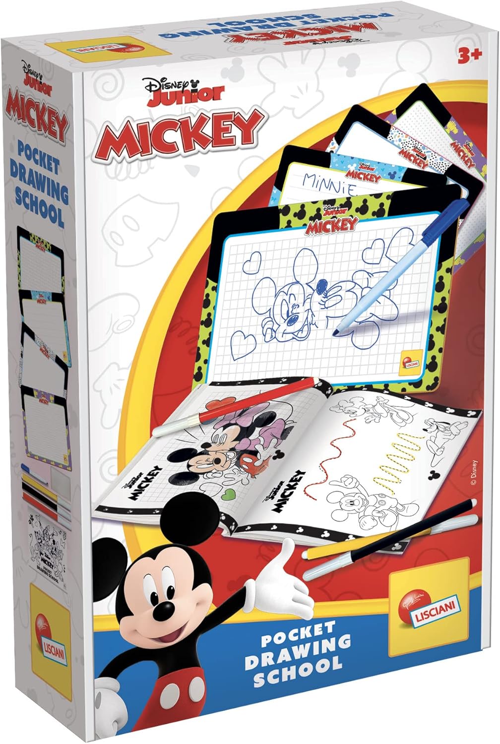 Liscianigiochi 92918 Mickey Pocket Drawing School