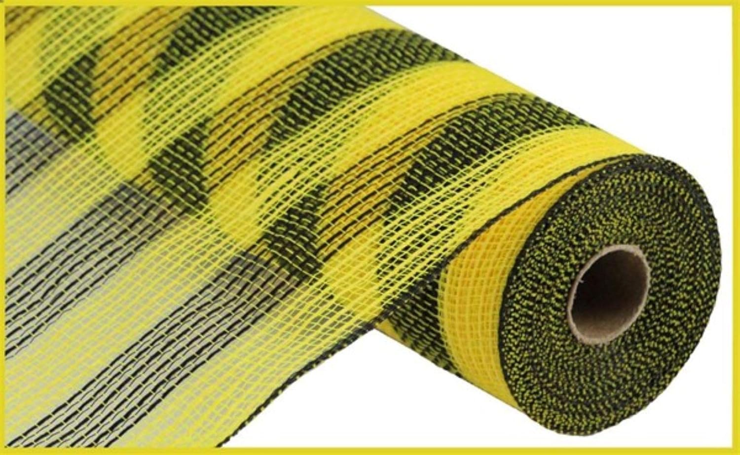 Poly Burlap Deco Mesh, 10" x 10 Yards (Royal Blue)