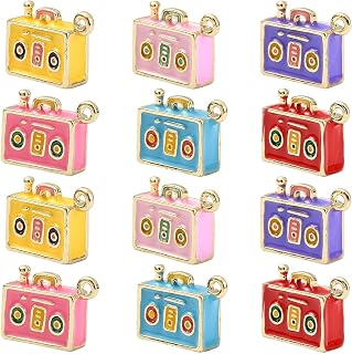 Cute Enamel Charms Colorful Mini Pendant Charms for DIY Bracelet Necklace Crafts Jewelry Making