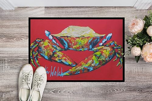 Miniatura 2 de Caroline's Treasures MW1096JMAT - Tapete para puerta delantera de 24 x 36 pulgadas, para interiores y exteriores, para entrada, antideslizante,