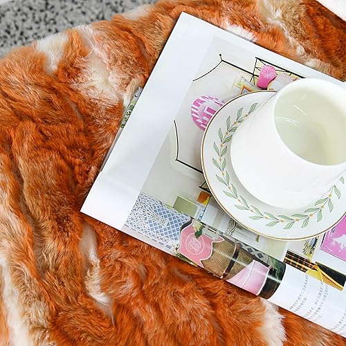 Miniatura 52 de Banco largo rectangular azul otomano suave de piel sintética de 46 x 16 x 22 pulgadas, taburete reposapiés peludo para dormitorio al final de la