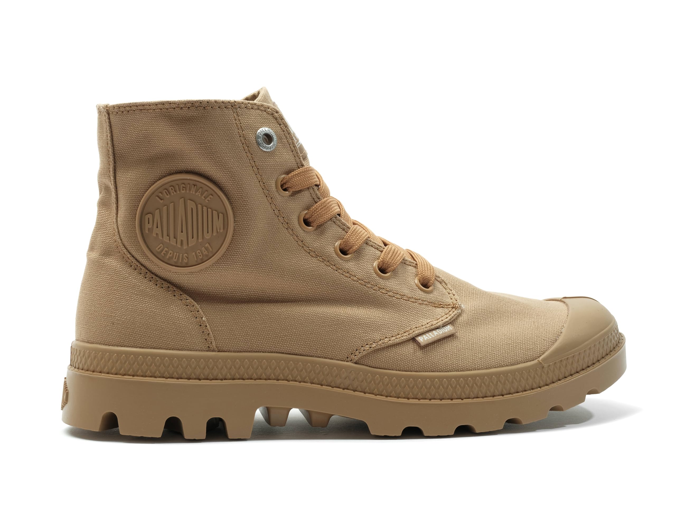 Palladium Unisex Beige Boots Mono Chrome