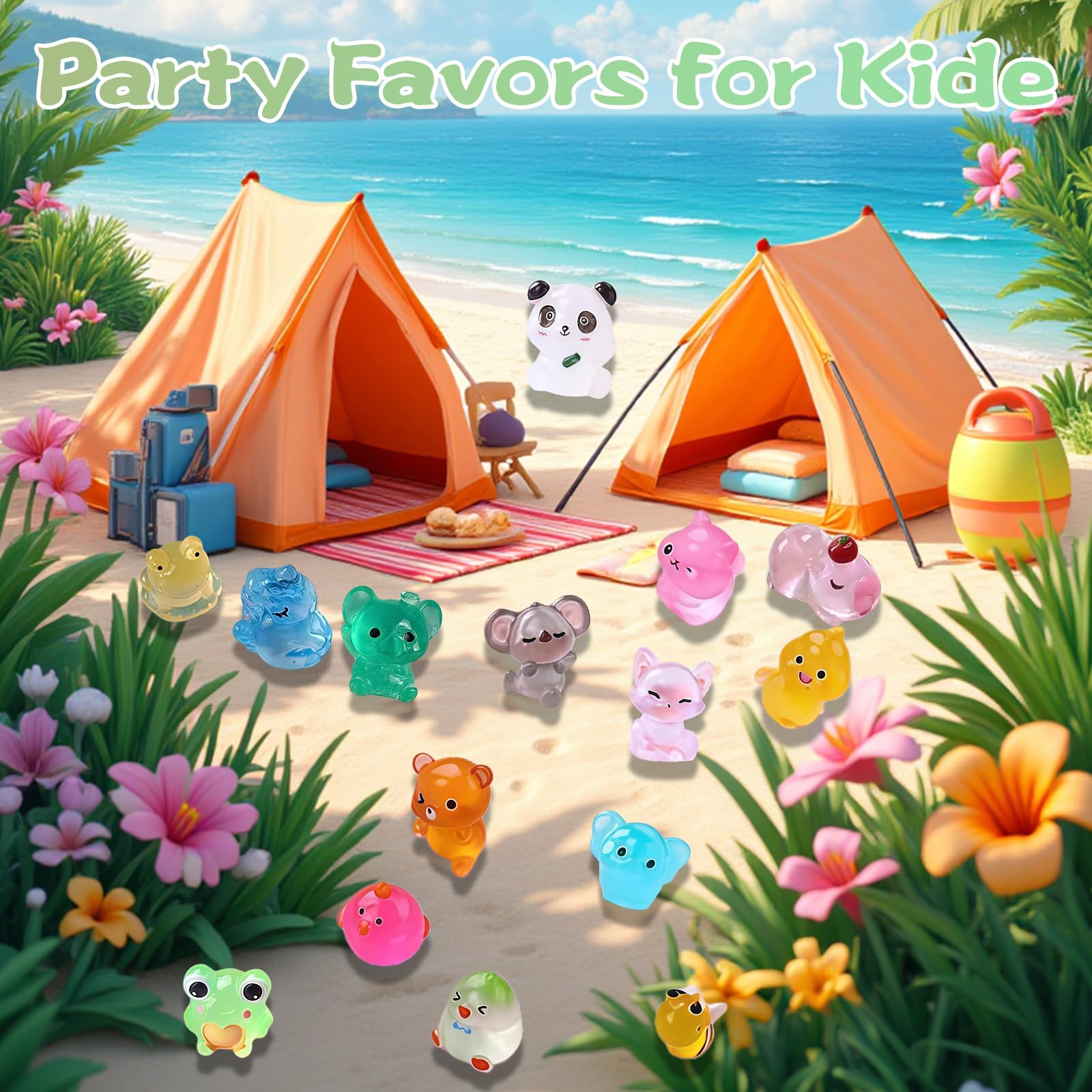 Glow in the Dark Animal Figurines - Mystery Bags! -2 Glow in the Dark Animal Figurines - Mystery Bags! -2