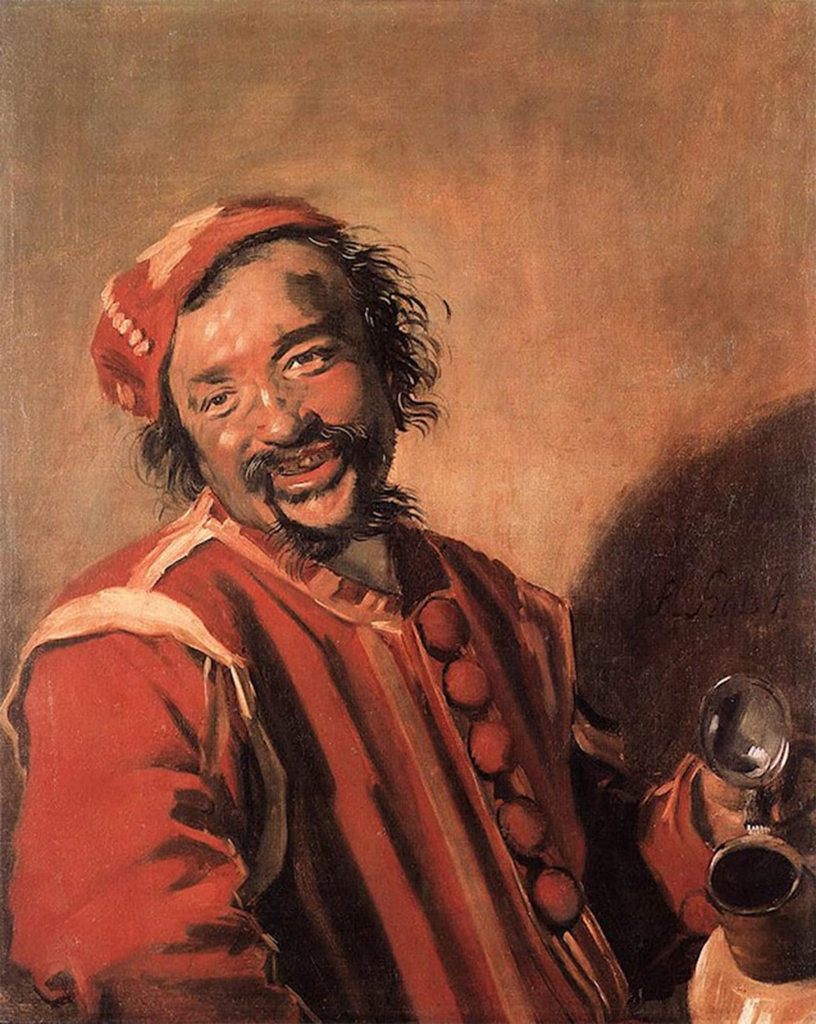POSTERIIk Vintage Art Print Images Pictures Print Peeckelhaering by Frans Hals Modern Colour Posters for Office Home Decor 60x90cm