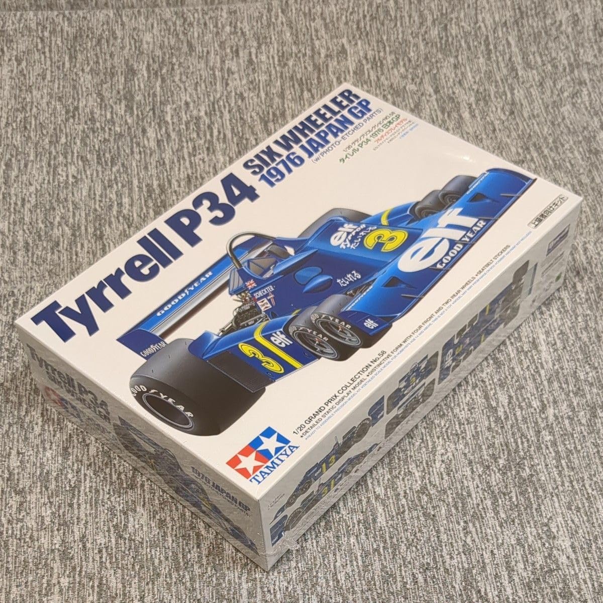 明日まで限定値下げ　田宮　タイレル　P34 タミヤ 1/10RC タイレル P34 1976 日本GP | タミヤ