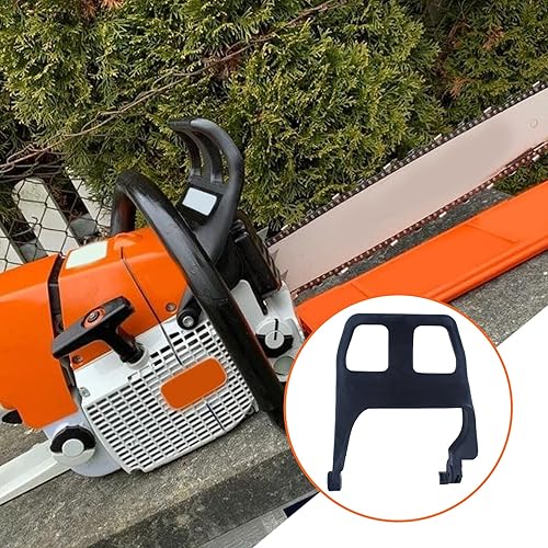 Miniatura 6 de Mtanlo Manija de freno de cadena para Stihl Ms460 Ms440 044 046 Piezas de motosierra #1128 790 9150, manija de freno de cadena