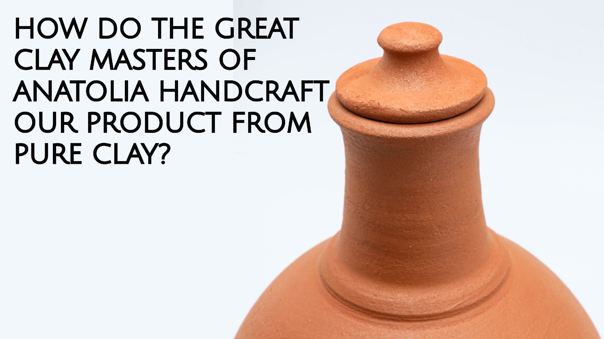 Amazon.com: Hakan Handmade Traditional Unglazed Clay Pitcher with