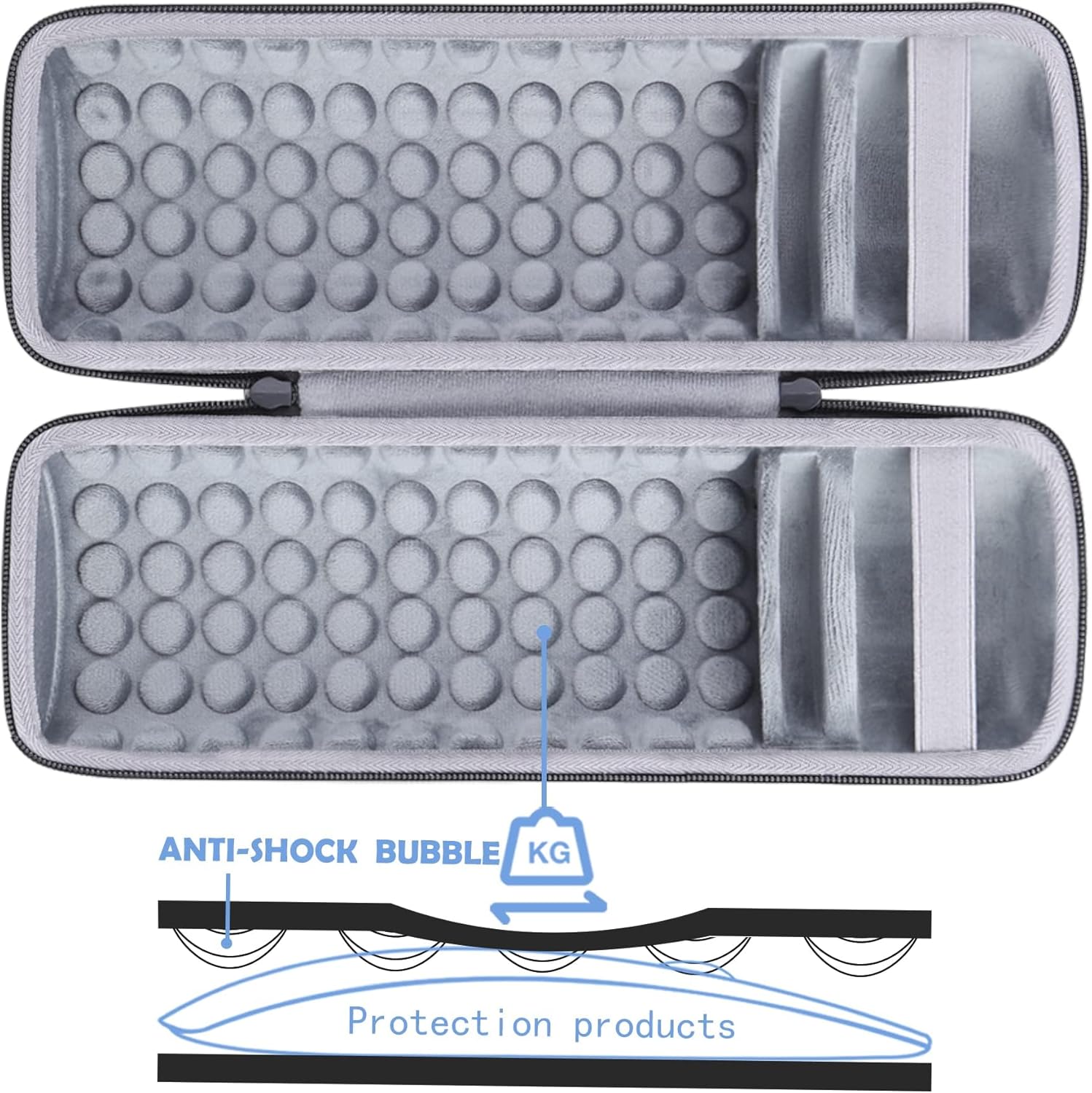 co2CREA Hard Travel Case Replacement for Ultimate Ears UE MEGABOOM 4 MEGABOOM 3 Portable Bluetooth Wireless Speaker (Black case for Speaker and Charging Dock) - Image 3