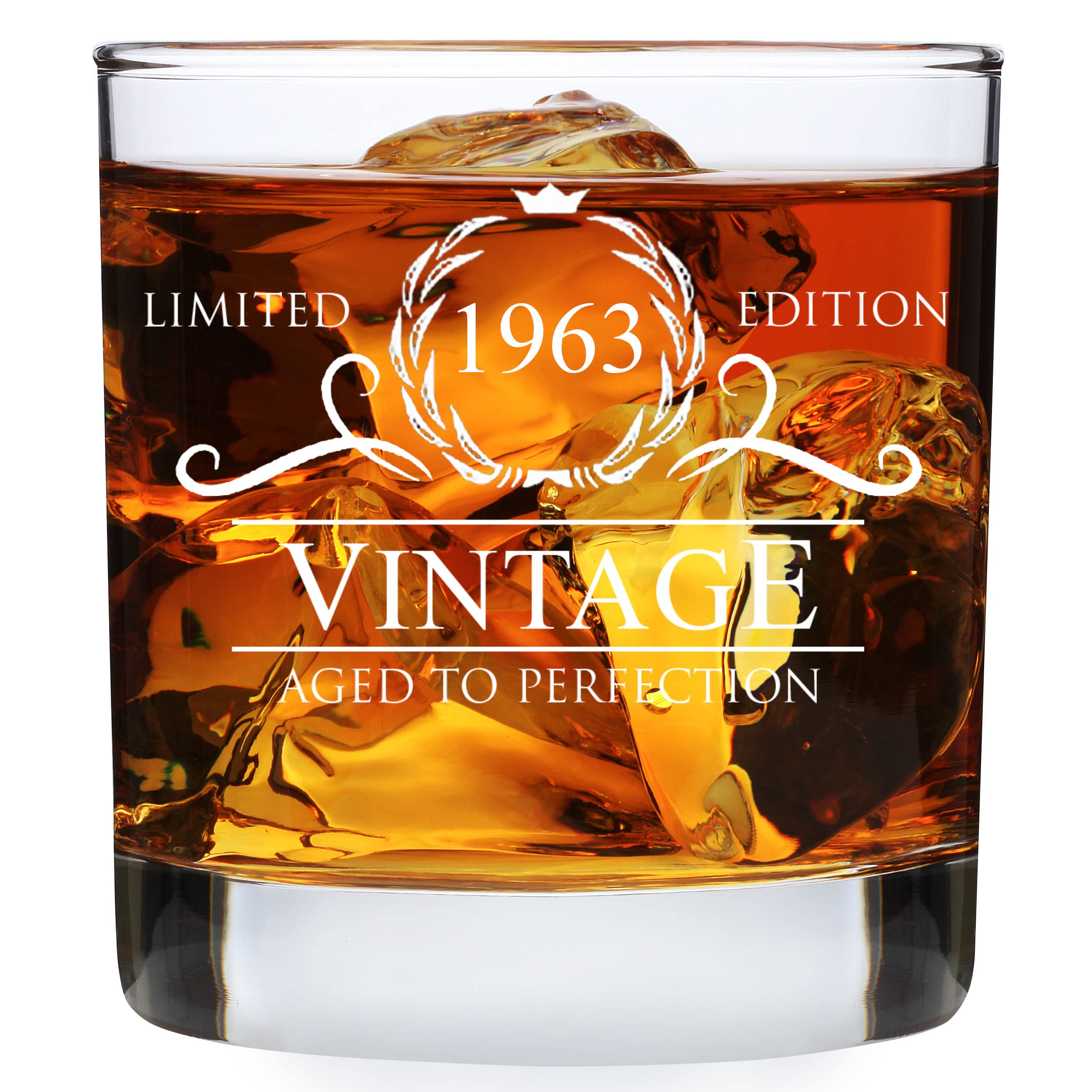 Buy 60th Birthday Gifts for Men Women 1963 Vintage Style Whiskey