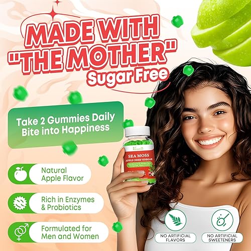 Miniatura 5 de Gummeis de musgo marino con vinagre de sidra de manzana