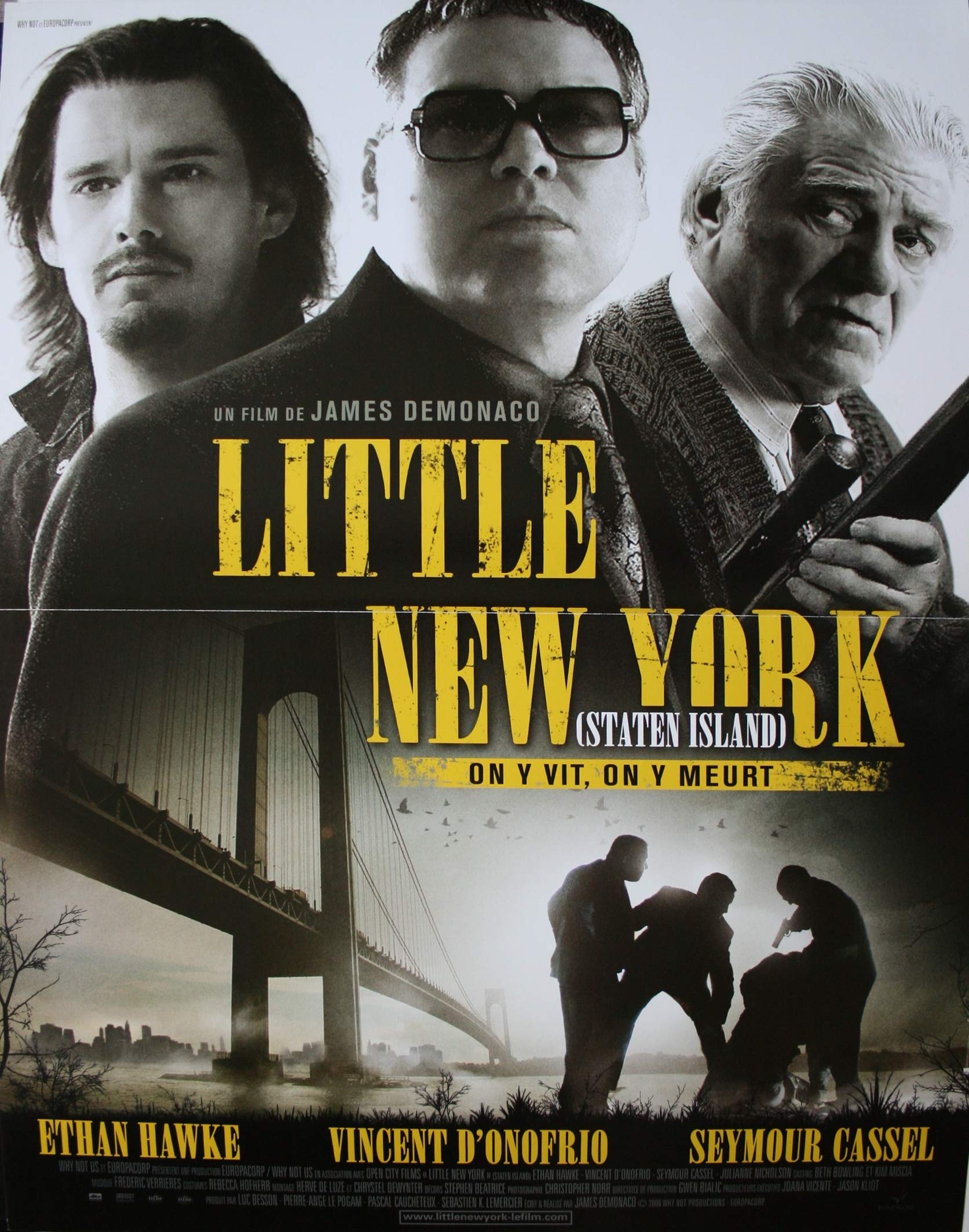 James DeMonaco Ethan Hawke Vincent D'Onofrio 2099 Original Cinema Poster 53 x 40 cm Folded