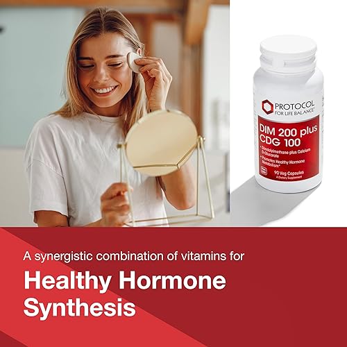 Miniatura 3 de PROTOCOL FOR LIFE BALANCE DIM 200 Plus CDG - 200 mg - Suplemento de calcio y DIM - para limpiar desintoxicación y metabolismo hormonal - Glucarato