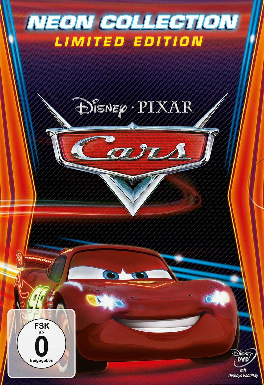 DVD Cars y Cars 2 Neon Collection saga de animación infantil