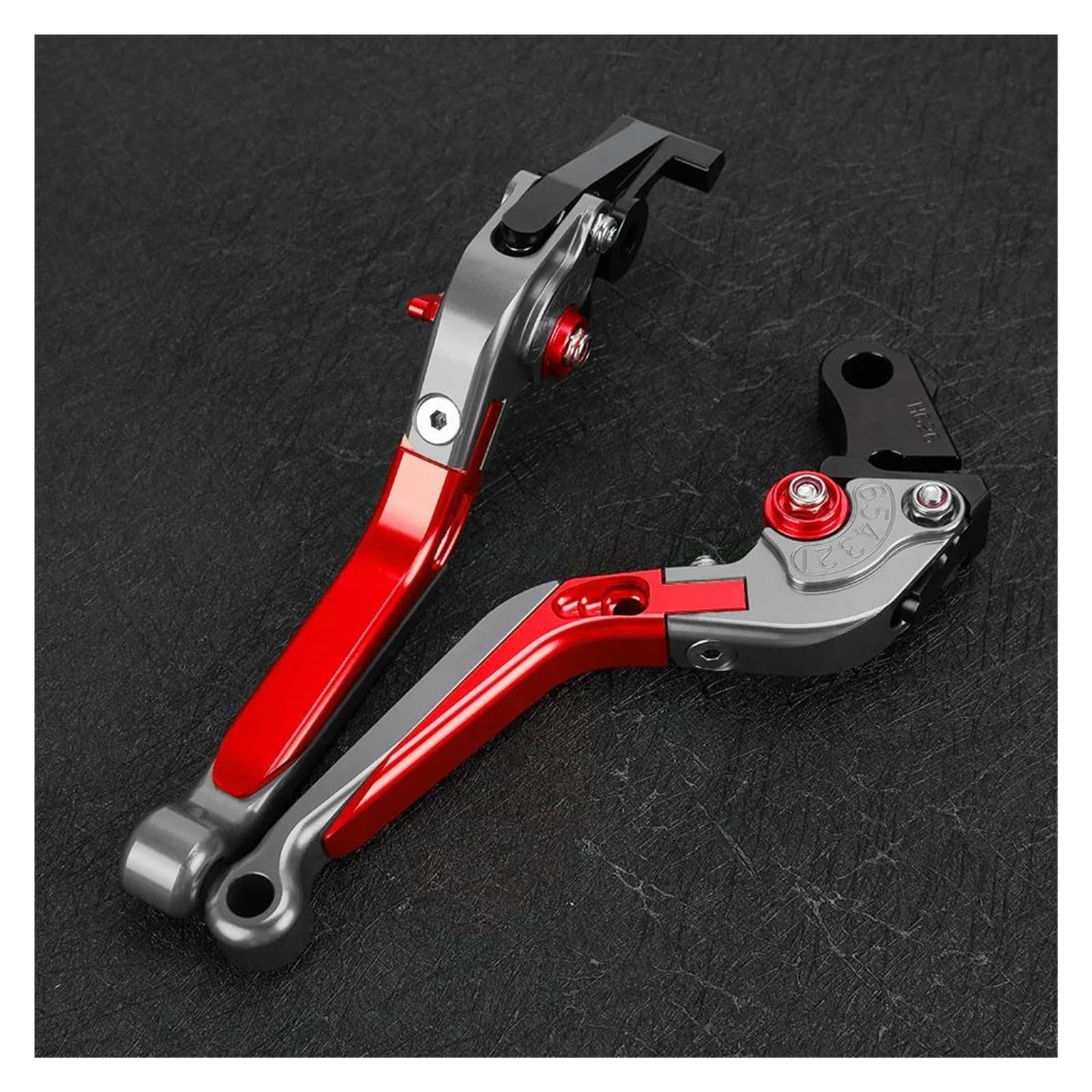 Rvevfbkbal A Motorcycle Brake Clutch Levers Handle For Yzf R6 Yzf-R6 Yzfr6 1999-2004 Foldable Extendable(A)