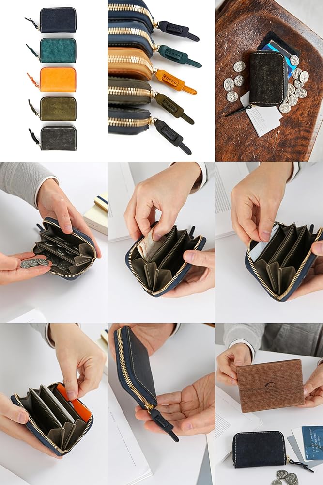 【新品】CORBO ラウンドファスナー式カード&コインケース コルボ 楽天市場】【ケアセット＋安心の3年保証付】 CORBO. コルボ 財布