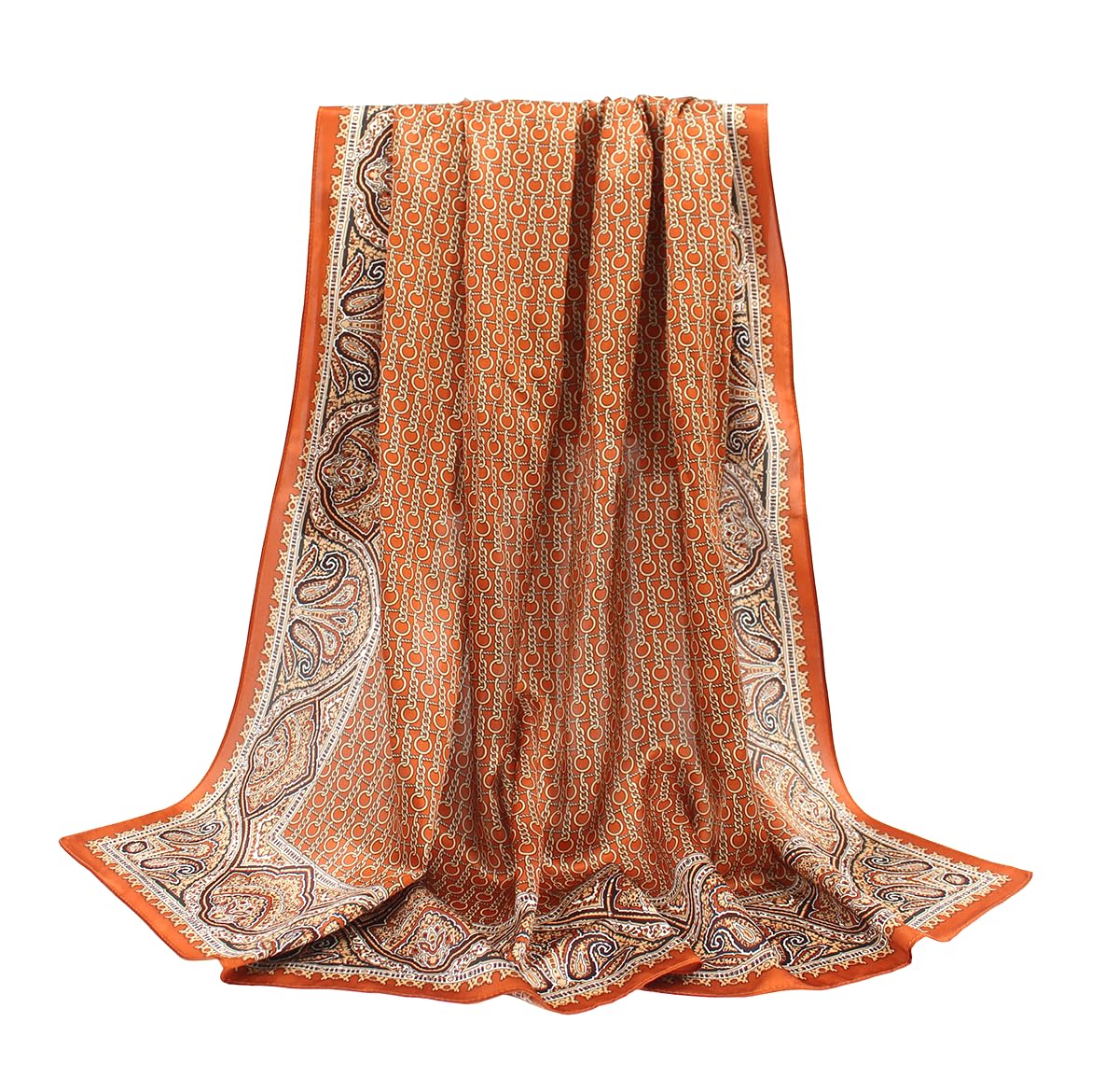 ANDANTINO Large Square Silk Scarf