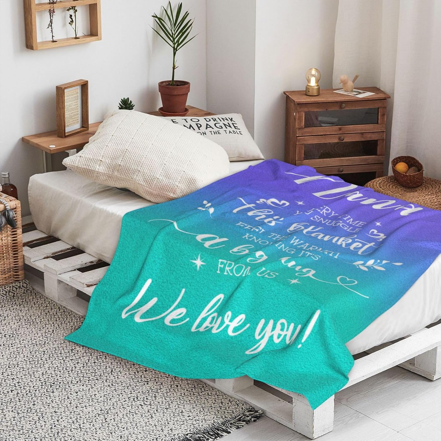 Gifts for Nana Blanket 50"x60", Nana Mothers Day Birthday Gifts Ideas, Nana Gifts from Grandkids, Nana Gifts for Mothers Day Christmas, Grandma Gifts from Daughter Son