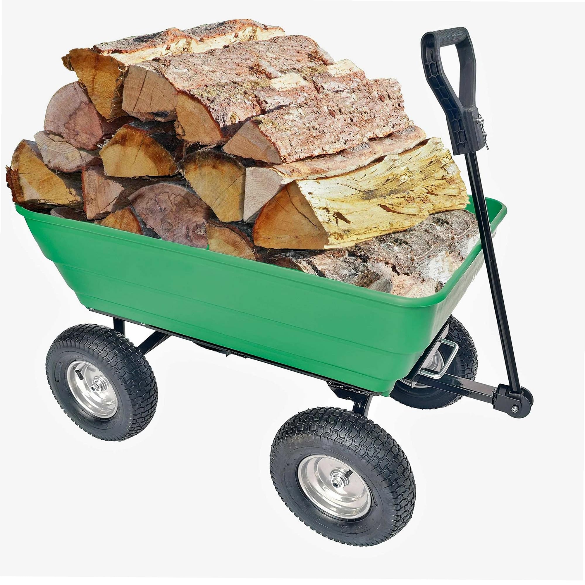 WERKA PRO Remolque de jardín 125 litros