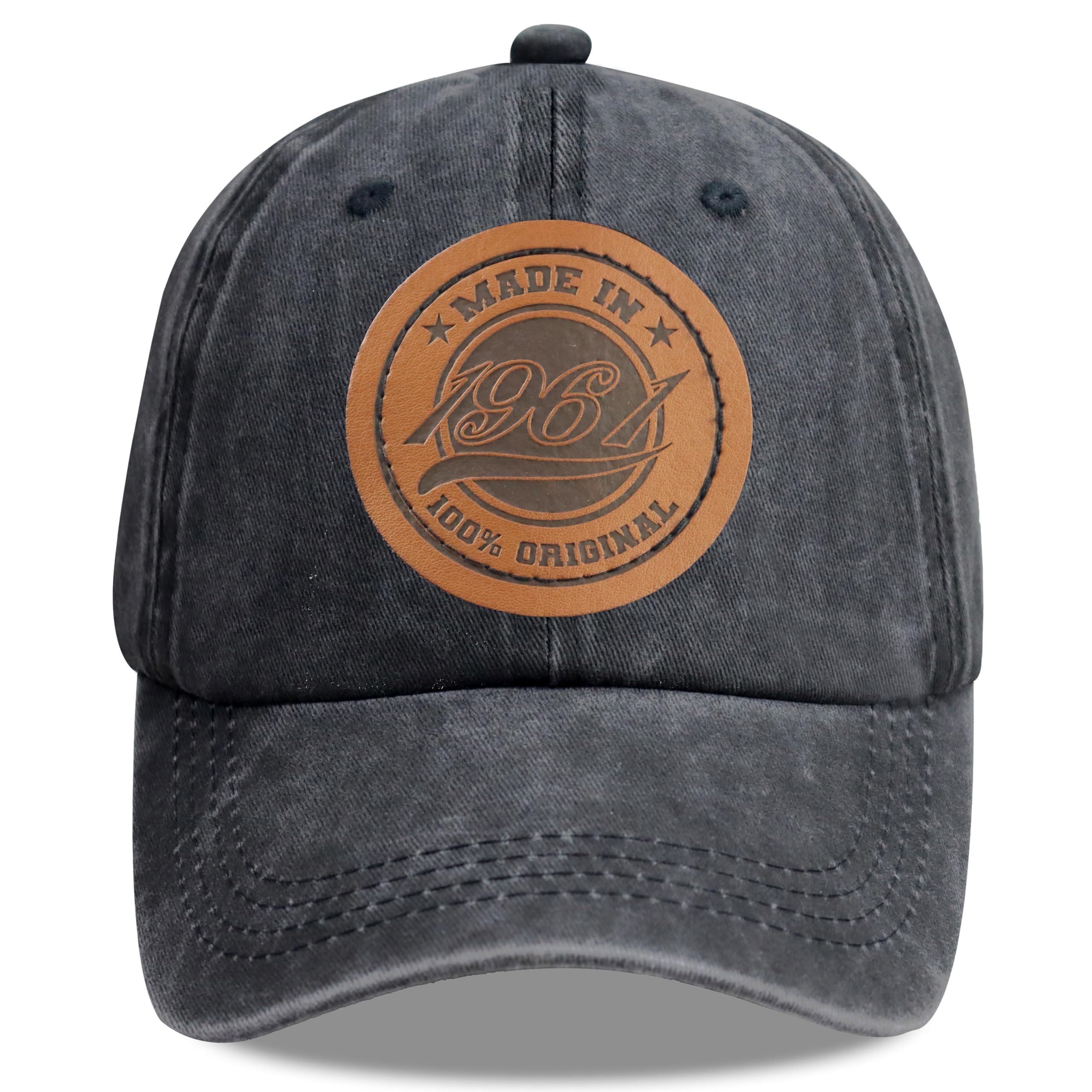 Leather Made in 1955 1956 1957 1958 1959 1960 1961 1962 1963 1964 1965 100 Percent Original Adjustable Cotton Baseball Cap