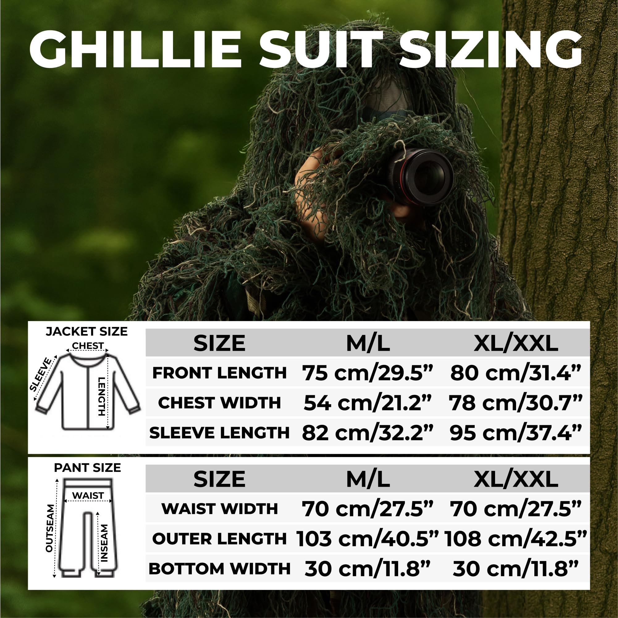 Tough Outdoors Ghillie-Anzug