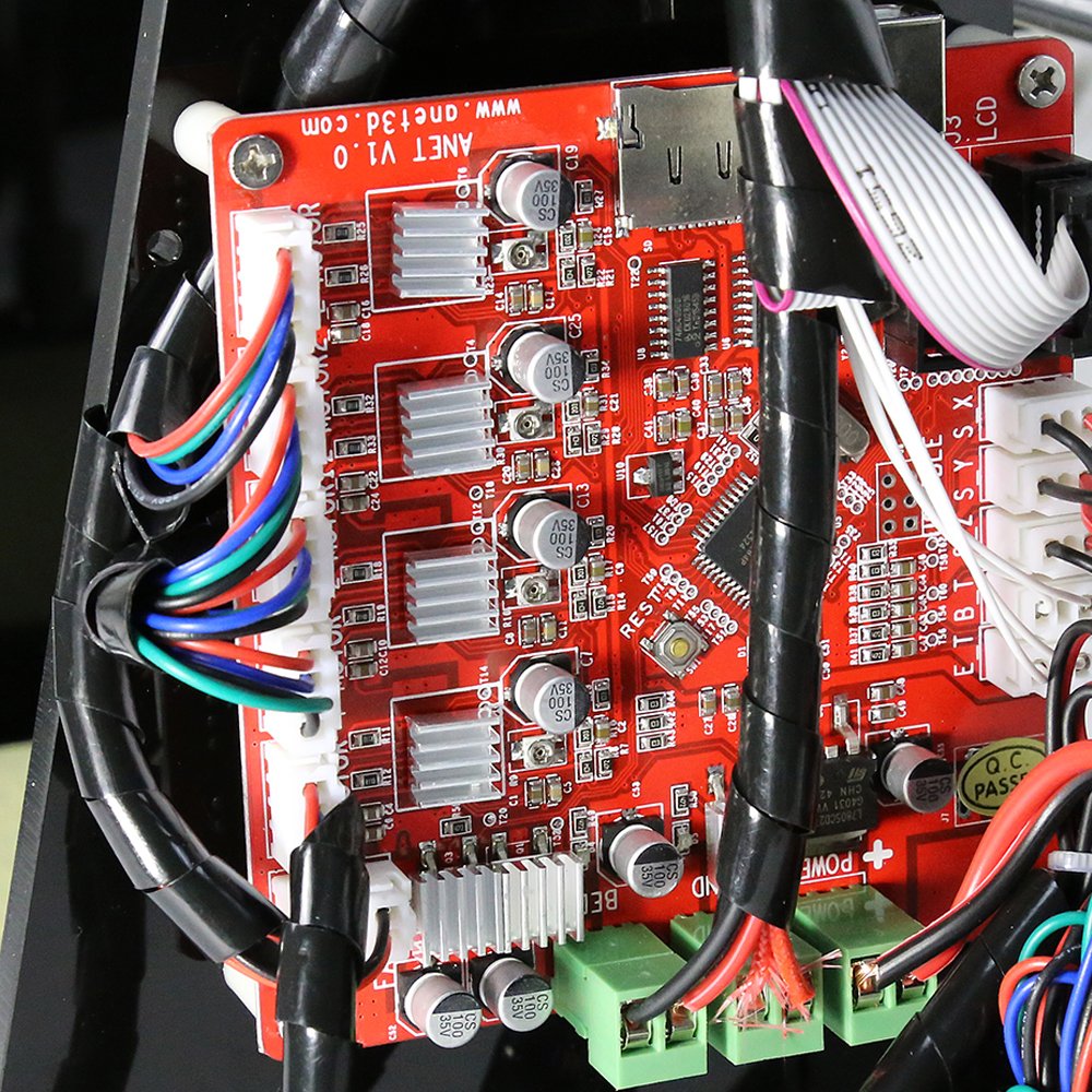 Amazon.com: Anet V1.5 - Placa de control de repuesto para Anet E10 Desktop 3D  Printer Reprap i3-12 V, placa base para impresora 3D (1 unidad) :  Industrial y Científico