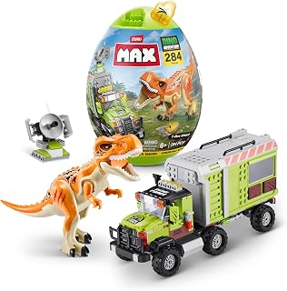 277 Pc Dino Escape Series 1 Brick Set for Kids 3+ Create Dino Vehicles and More UNbox, Discover, Build