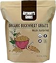 Anthony's Organic Hulled Buckwheat Groats, 5lb, Gluten Free, Non GMO