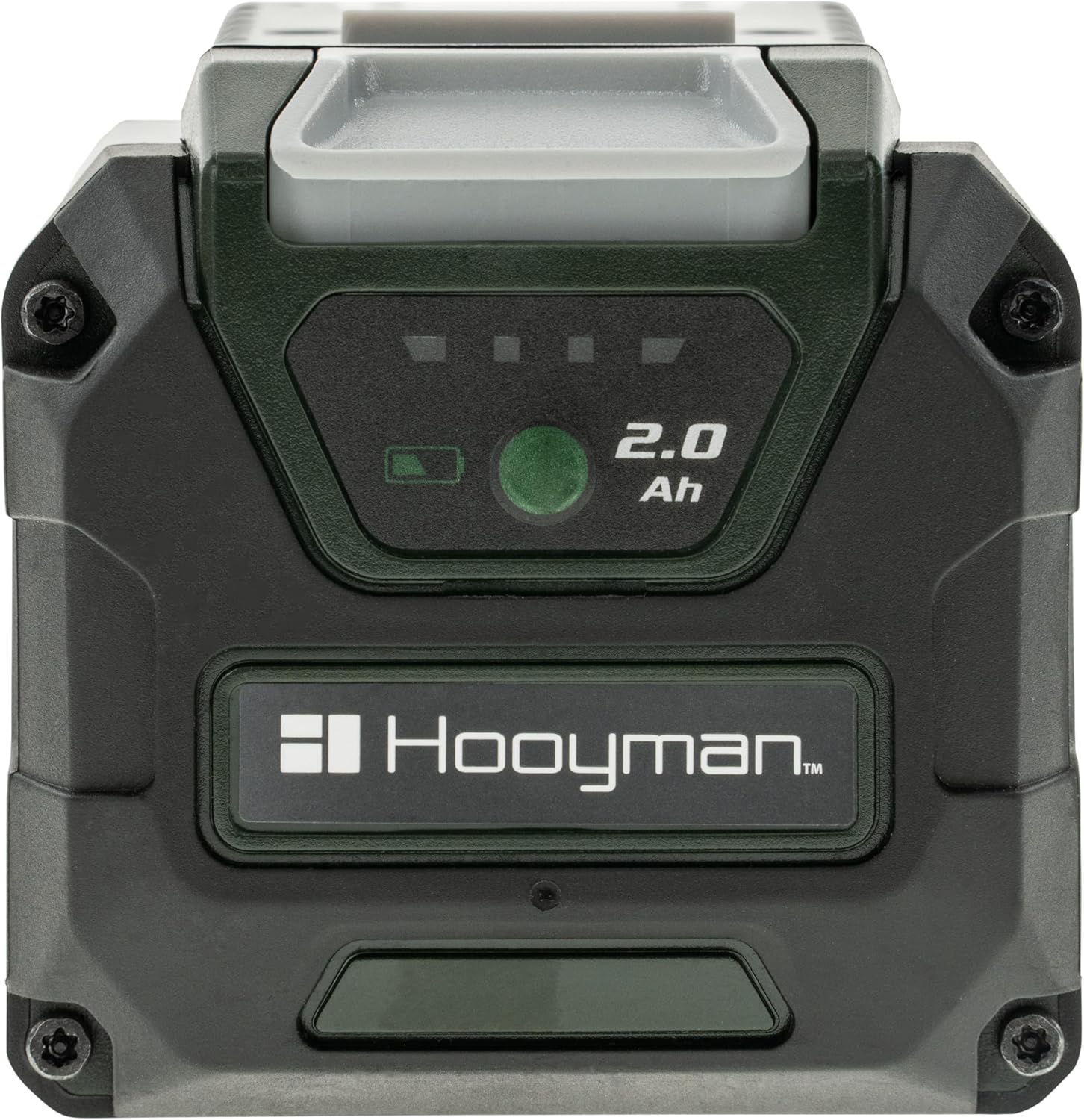 Hooyman Cordless 40 Volt Lithium Pole Saw with In-Line 8in Saw, Auto-Oiler, 40V Battery with Charge Indicator, Ergonomic Grip, and Carry Case for Cutting, Tree Trimming, Hunting, Camping, and Outdoors