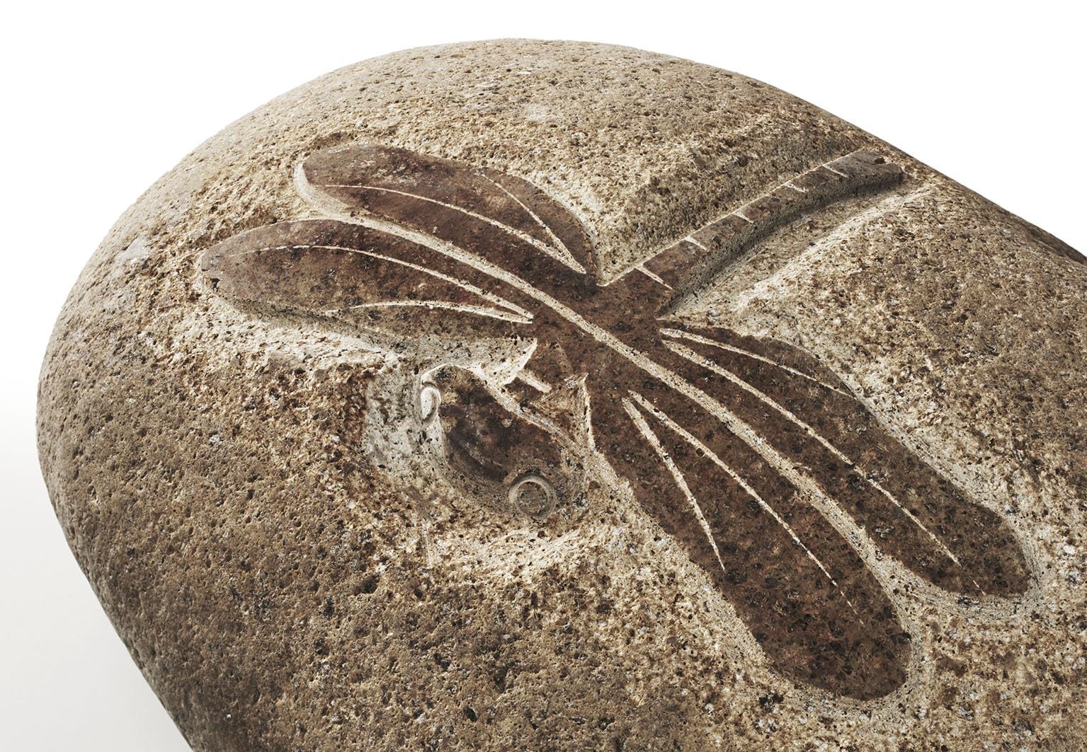 Kobolo Kamień dekoracyjny Dragonfly z kamienia naturalnego