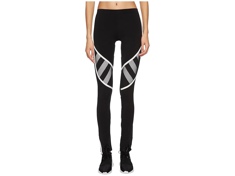

adidas Y-3 by Yohji Yamamoto Mesh Leggings (Black/Core White) Women's Casual Pants