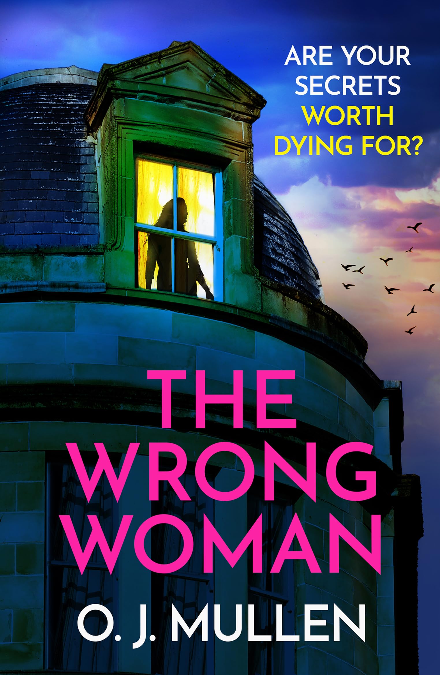 O. J. Mullen Unisex Multicolor The Wrong Woman Hardcover Book