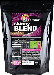 Skinny Blend - Best Tasting Protein Shake for Women - Delicious Protein Smoothie Powder - Weight Loss Shakes - Meal Replacement Shakes - Low Carb Protein Shakes - Lo Carb Shakes - Diet Supplements - Weight Control Shakes - Appetite Suppressant - Increase Energy - 30 Shakes per Bag (Chocolate)