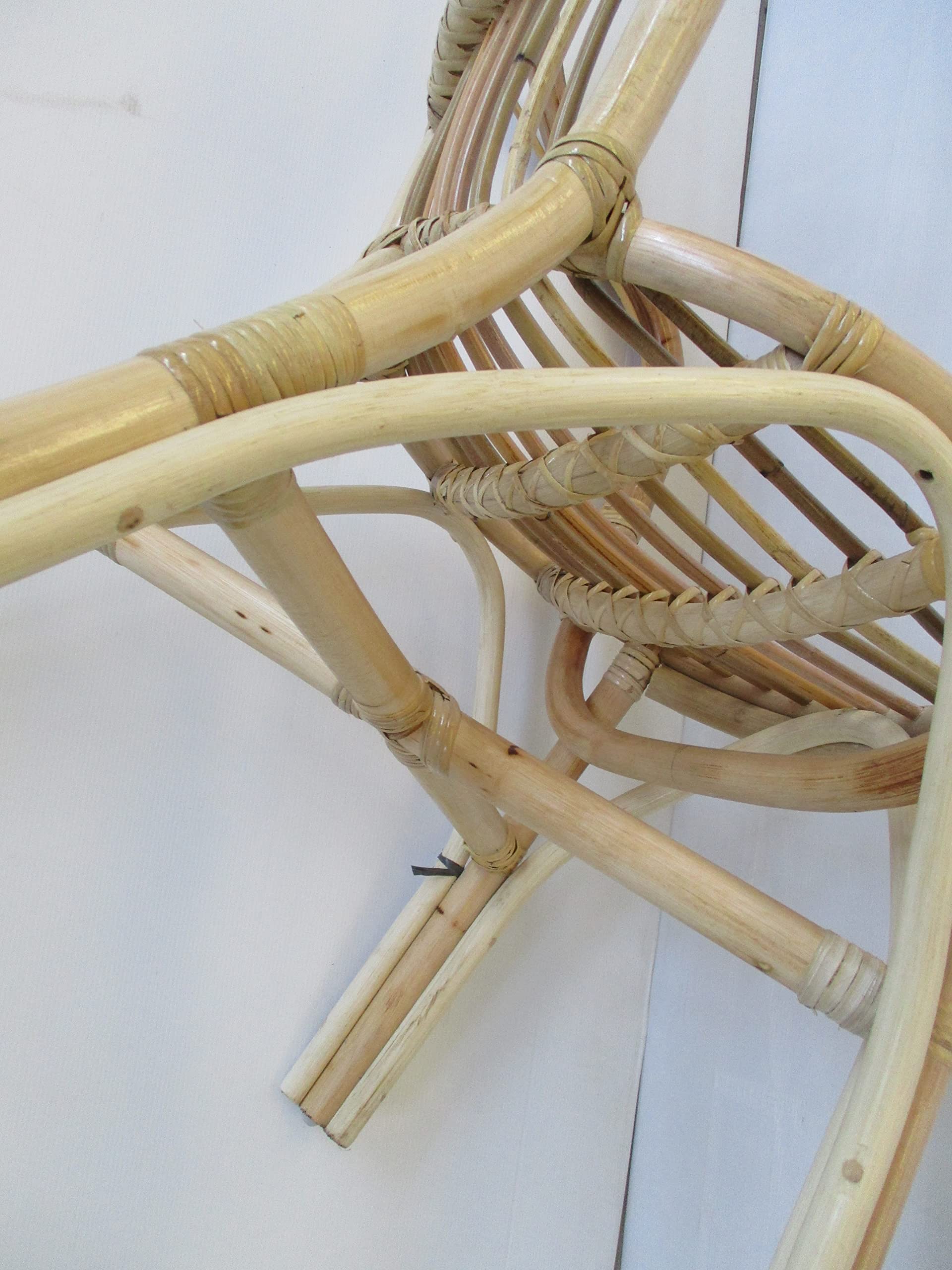 poltrona vimini rattan per interno ed esterno giardino patio ristorante