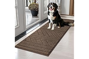 Tindbea Absorbent Mud Mats Entryway for Dogs