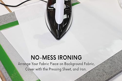 Miniatura 5 de La alfombrilla de fusión de precisión (17 x 24 pulgadas) incluye alfombrilla antideslizante y antiadherente con diseño transparente para la creación