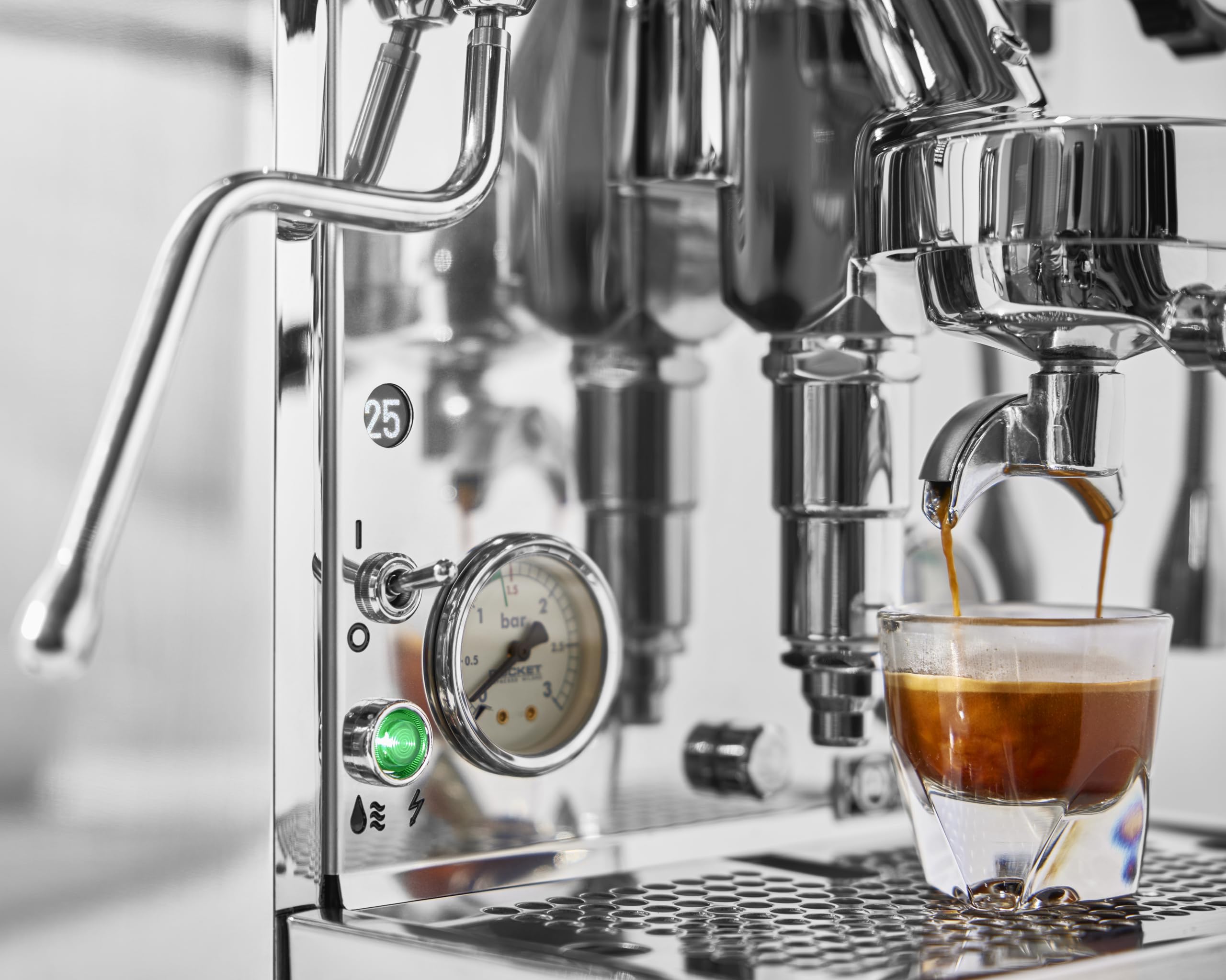 Rocket Cellini Evoluzione Coffee Machine Rocket Espresso Giotto - Main Image