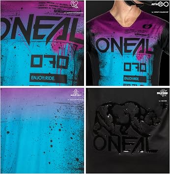 O'NEAL Mayhem V.24 Jersey Men's Scarz Black/Blue L