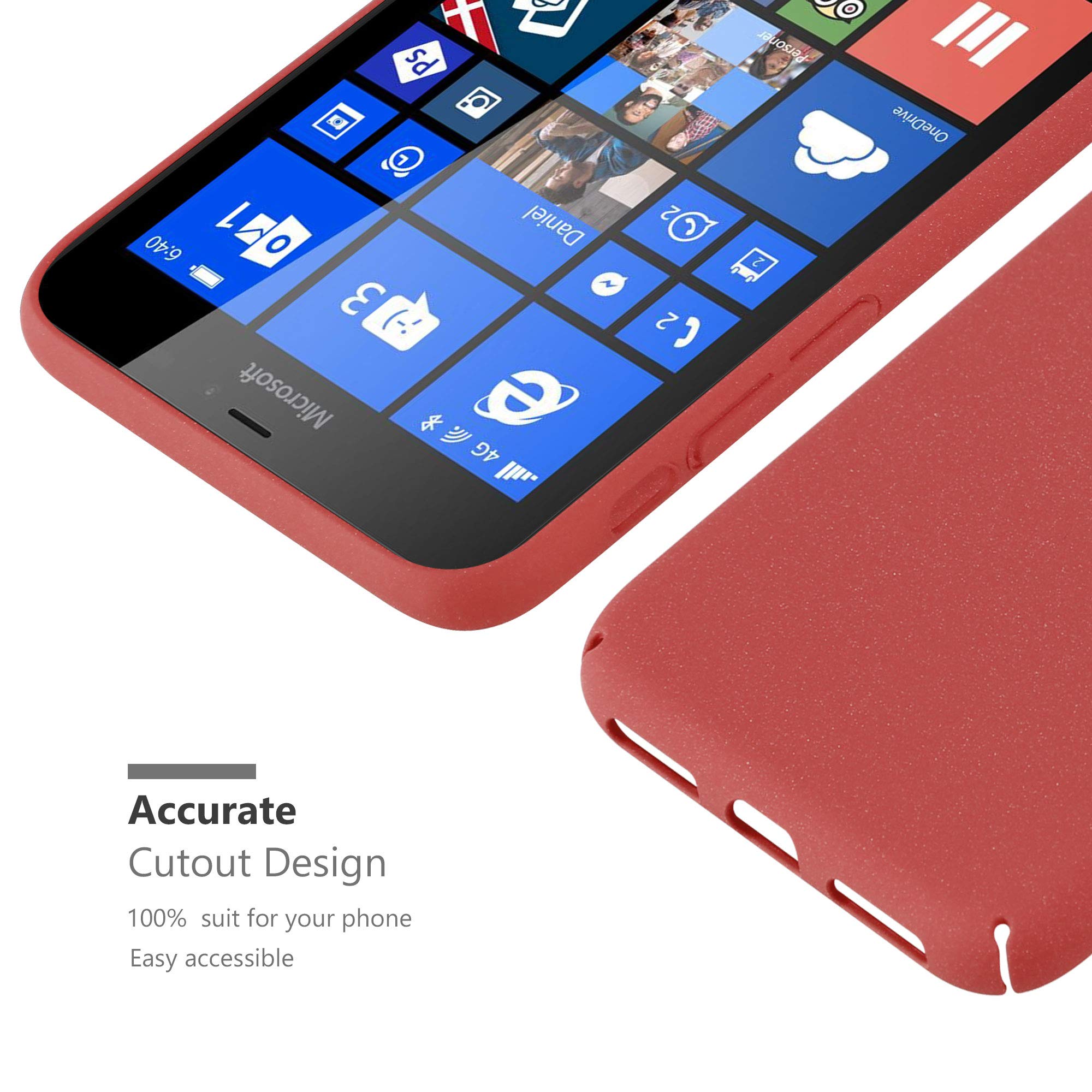 Cadorabo Custodia per Nokia Lumia 640 XL borsa per donna