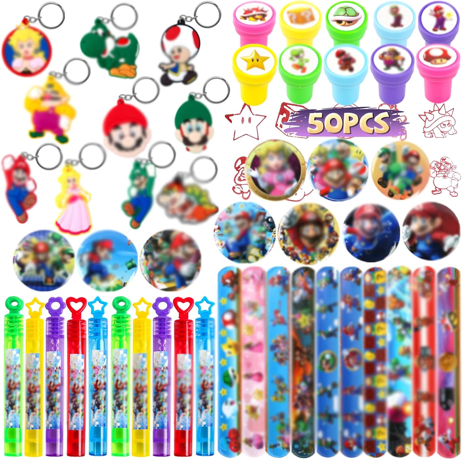 HEMOTON Pack Of 2 Cartoon Slap Wristbands With Coin Produktbild-Vorschau 7