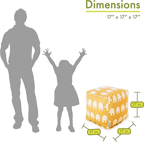 Miniatura 2 de Majestic Home Goods Cubo pequeño Ellie amarillo