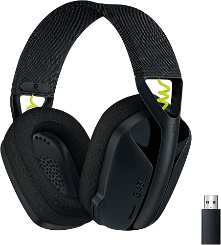 Logitech G435 Lightspeed Wireless Gaming Headset - Black