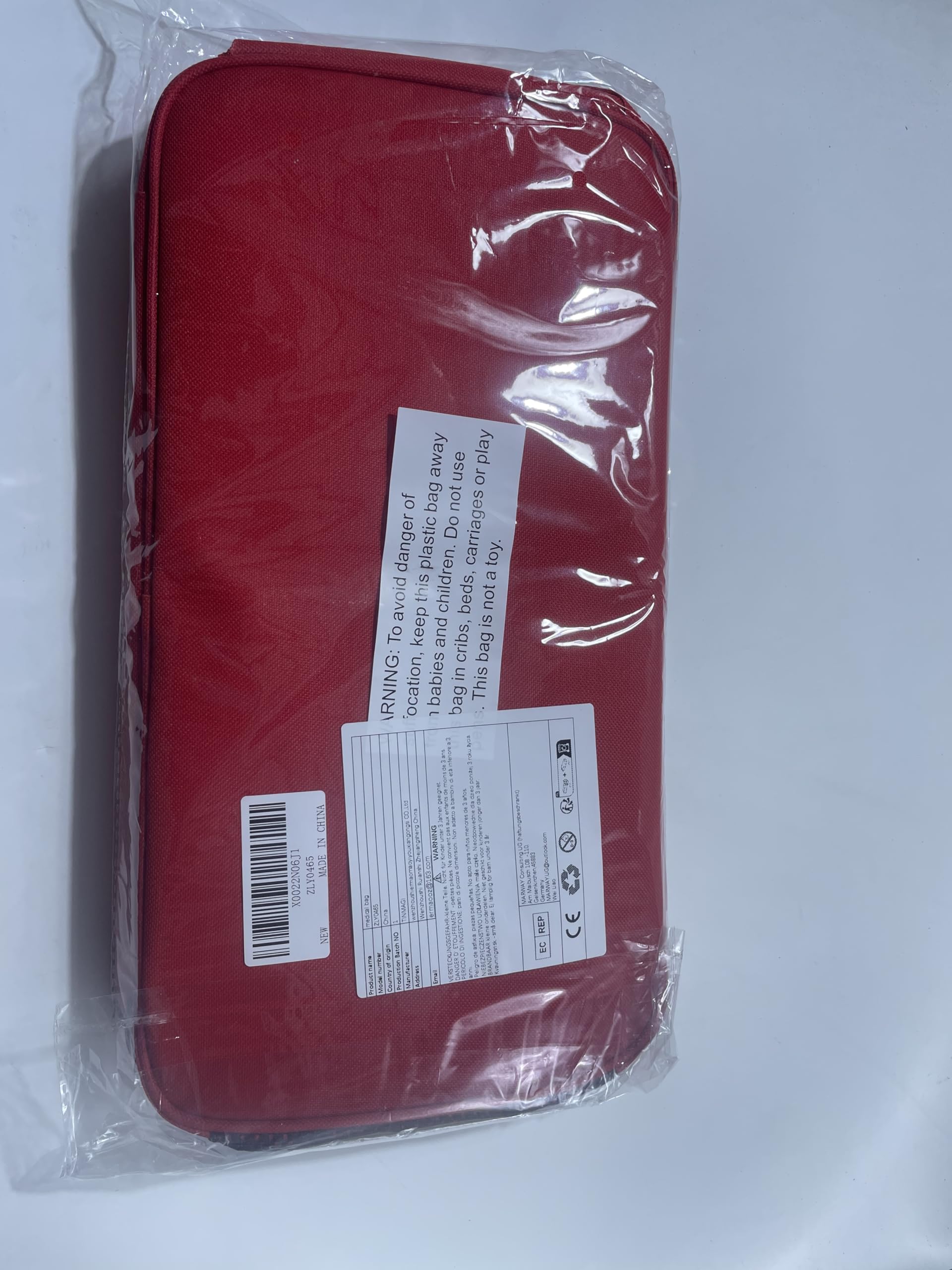 Sac Médical à Double Couche Vide, Sac de Transport de Stockage de Premiers Soins,Organisateur de Bouteille de Pilule pour Les Trousses médicales d’Urgence pour la Maison, Voyage, extérieur