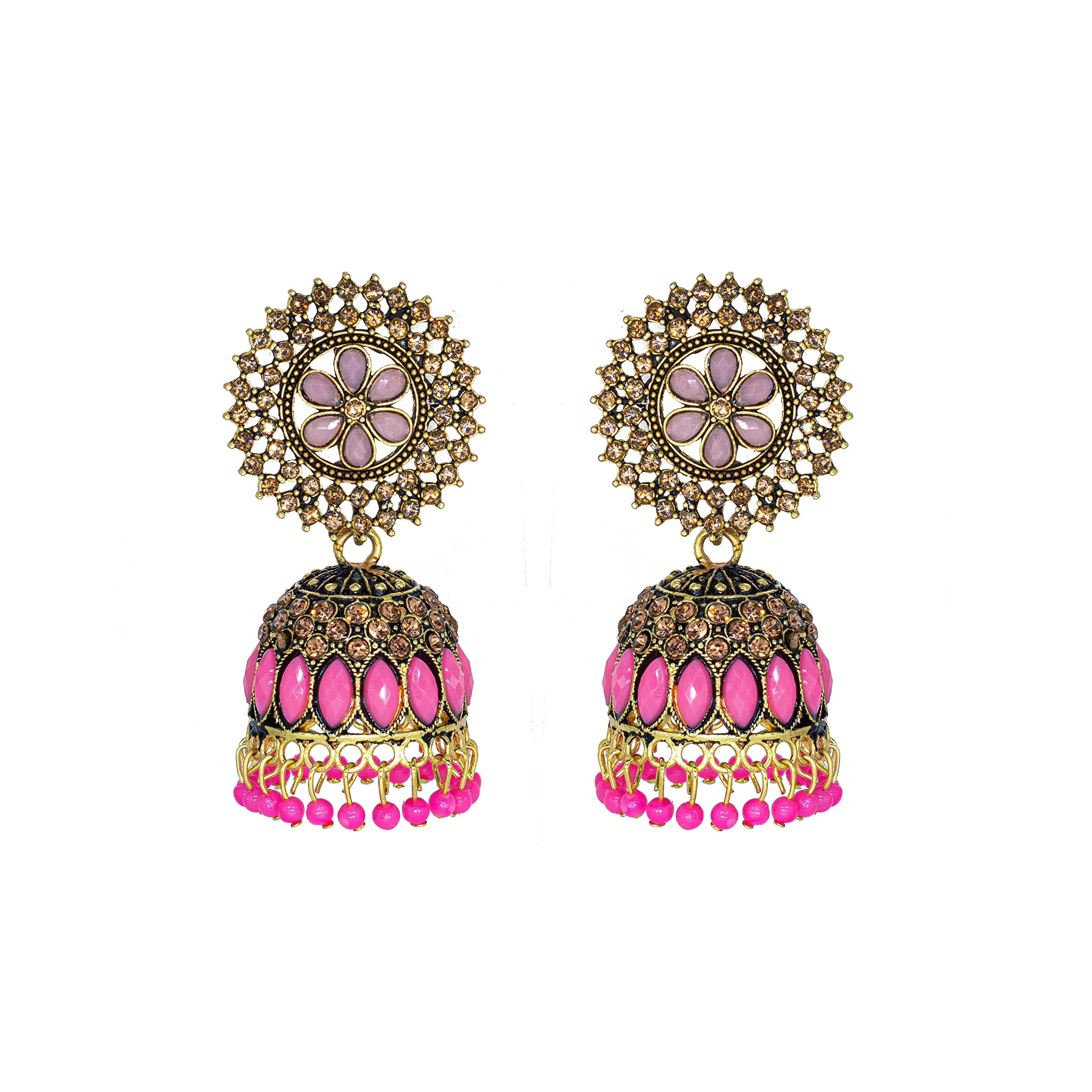 See full amazon price history chart for MANIKYA Jhumka earrings for women Gold plated Stylish Traditional Fashion jhumki set (ANTIQUE PINK) MANIKYA Jhumka earrings for women Gold plated Stylish Traditional Fashion jhumki set (ANTIQUE PINK) (B0BGS6ZQRJ) Amazon Price History, Amazon Price Tracker