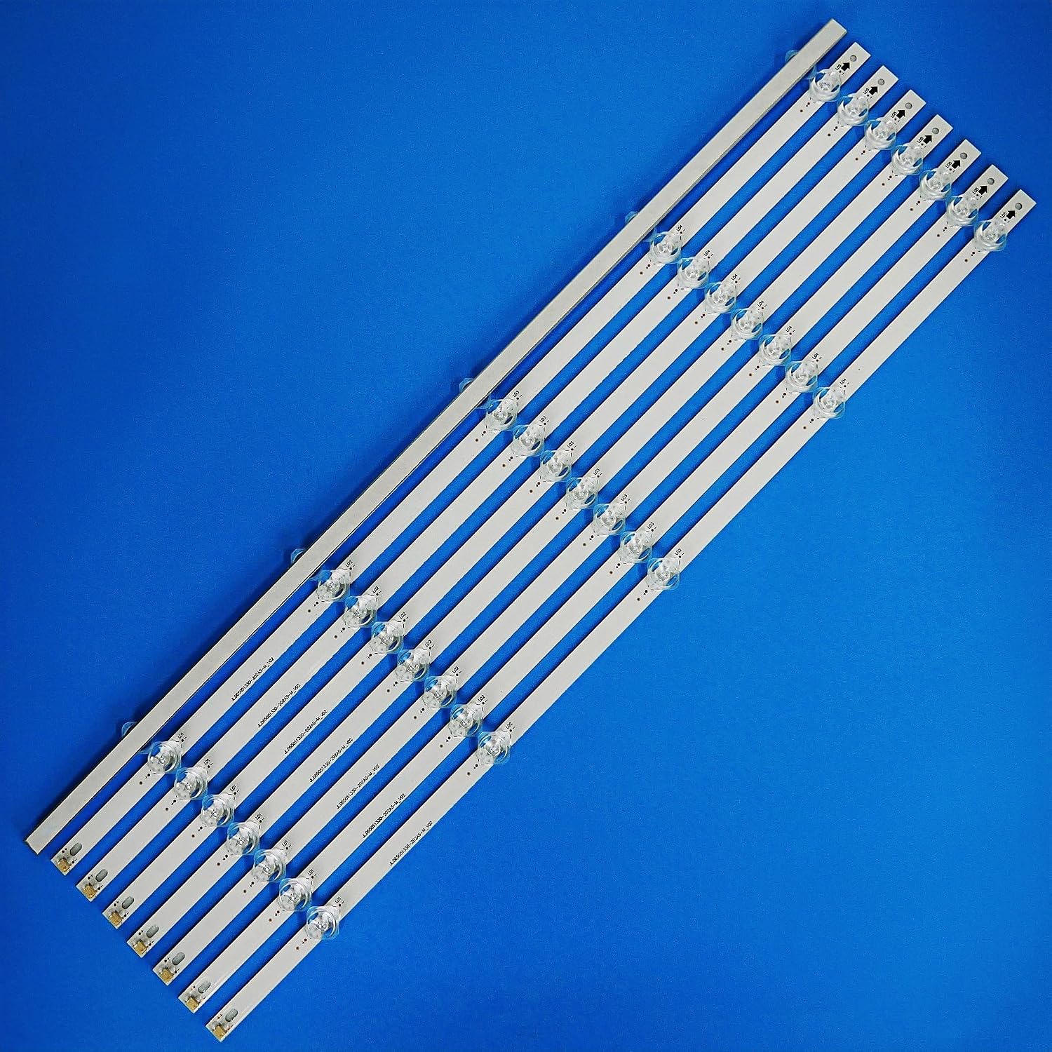 LED Backlight Strips (8) for Vizio 65''TV V655-H19 V655-H9 V655-J04 V655-J09 V650DJ4-D03 303IN650032 6C01B001NL000 6C01B001NL200 INN65D05-ZC46AG-05 LBM650M0501-IH-5 JL.D65051330-202AS-M V02