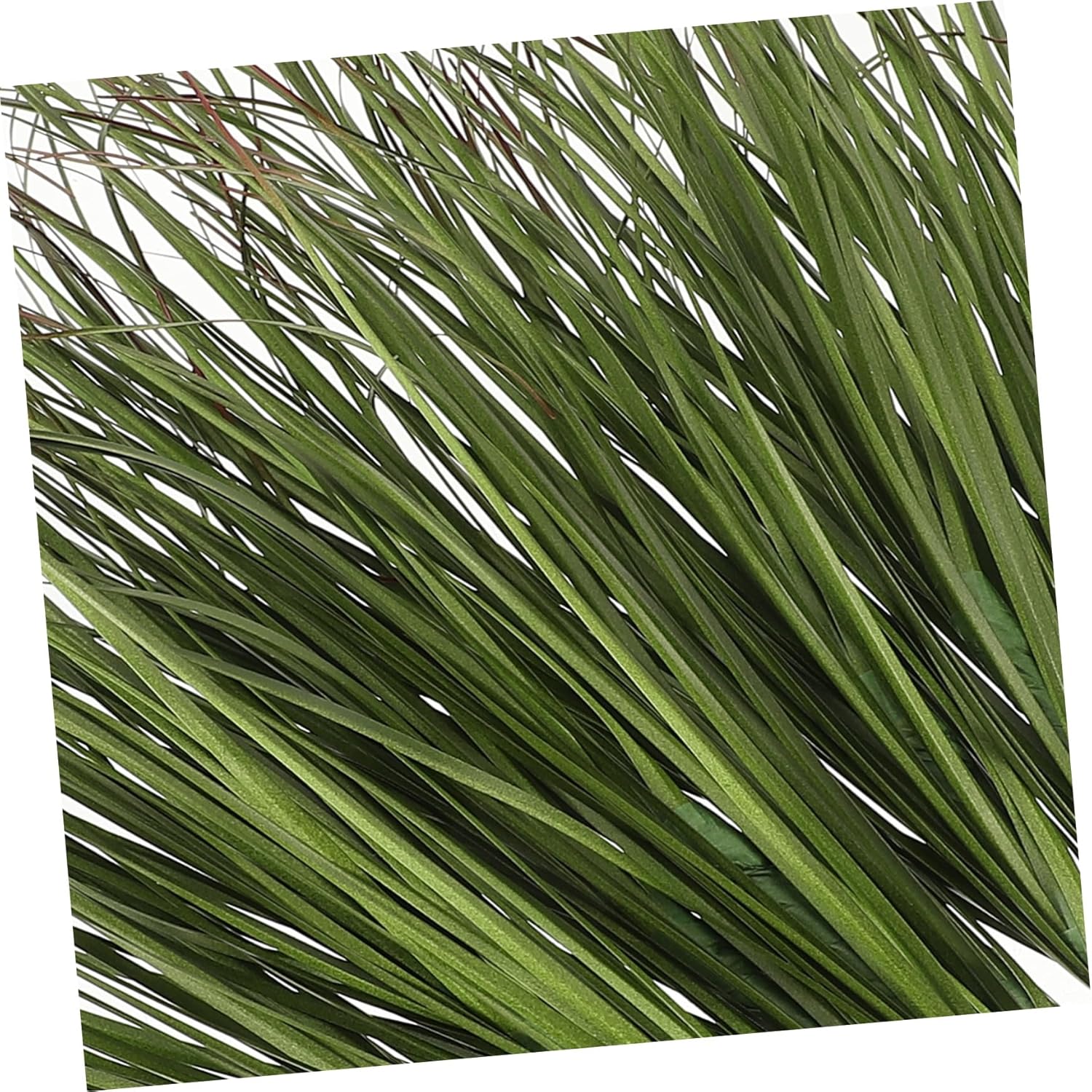 12Pcs Artificial Grass, 11.79in Fake Grass Artificial Shrub Plants, Tall Plants Greenery Stems Weed for Room Indoor Home, Patio, Vase, Restaurant Decoration - Image 4