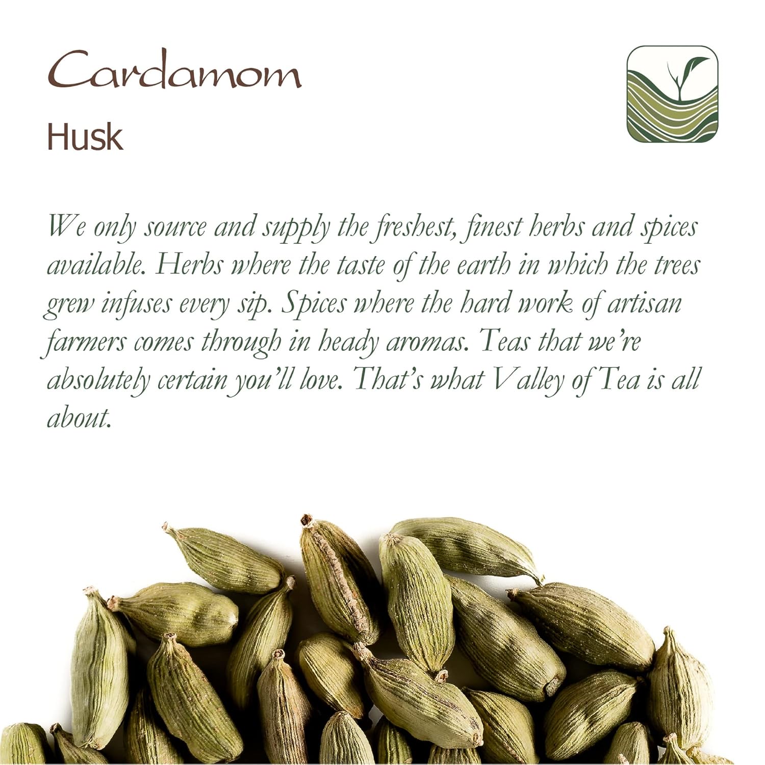 Cardamom Pods Organic Gourmet Spice - Intensely Aromatic - Cardamum - L. Elettaria cardamomum Cardamon - Cardoman Pods Cardimon Pods Cardemon Cardomam Cardamonin