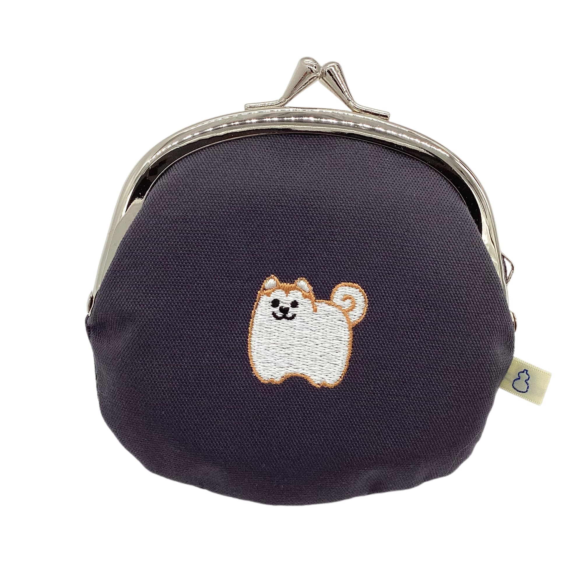 Amazon | 京佑 日本製 がま口 コインケース 刺繍 綿 ポーチ 約12