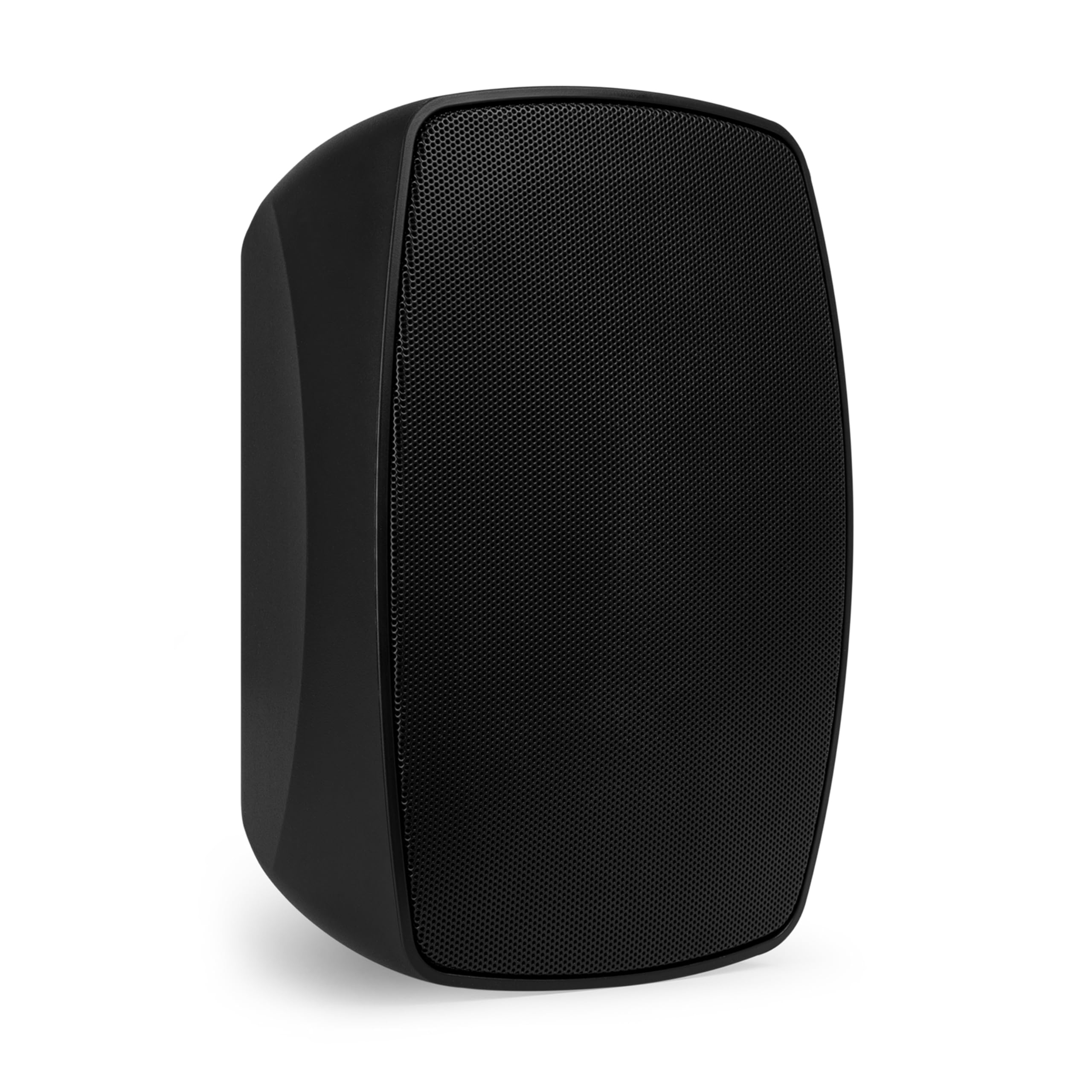 Power Dynamics BHW50BK + PDV360MP3 – Pack de 12 Altavoces Pared 5.25” 100V IPX5 con Amplificador 360W 4 Zonas Bluetooth USB SD FM y Cable 100m Sistema megafonia Profesional, Color Negro