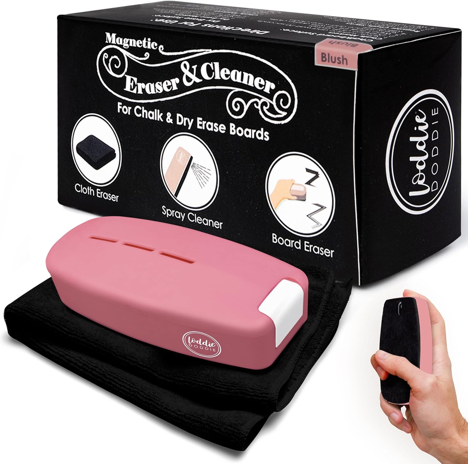 Loddie Doddie 2 in 1 Dry Erase Eraser White